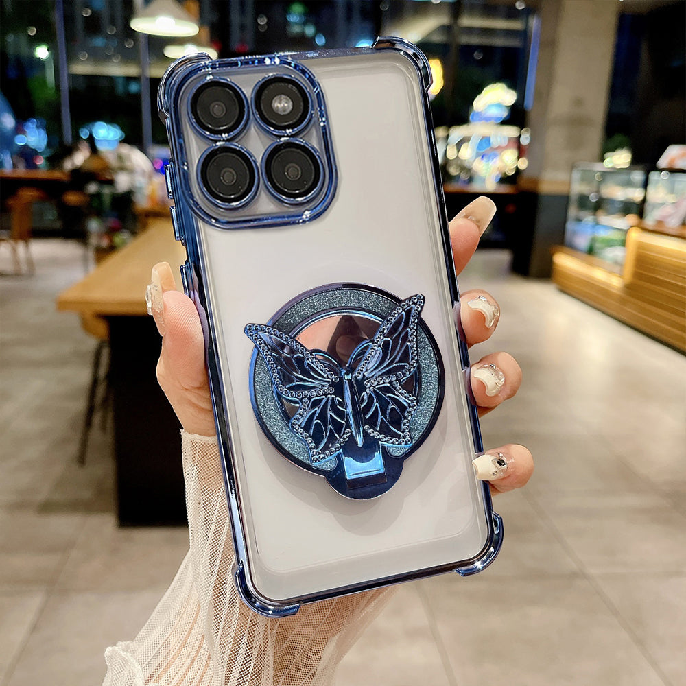 Motorola Edge 60 Pro 5G Premium Butterfly Stand Airbags Case