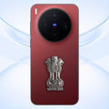 Vivo X300 5G Compatible Satyamev Jayate 3D Metal Emblem Sticker