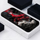 Vivo V60 5G Premium Acrylic Shockproof Glass Back Case (Infernal Drift)