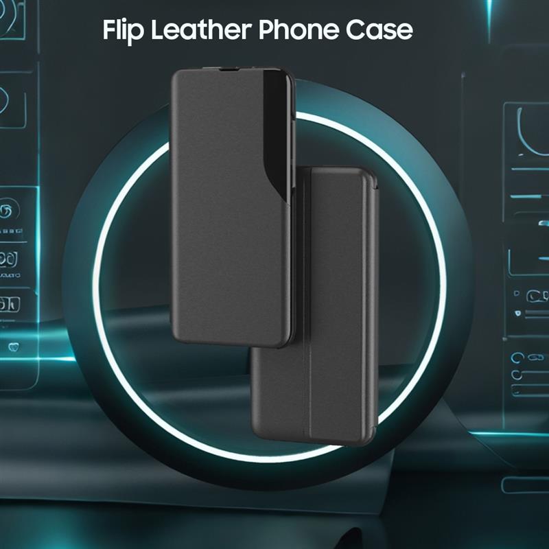 Vivo V29e 5G Luxury Half Window Leather Flip Case