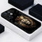 Vivo V60 5G Premium Acrylic Shockproof Glass Back Case (Crowned Lion )