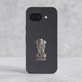 Google Pixel 9a 5G Compatible Satyamev Jayate 3D Metal Emblem Sticker
