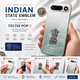 Tecno Pop X 5G Compatible Satyamev Jayate 3D Metal Emblem Sticker