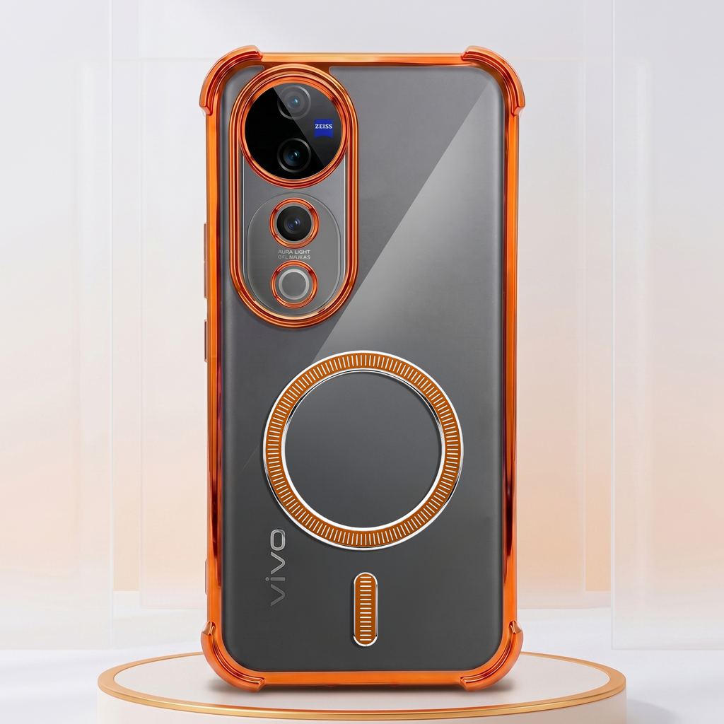 Vivo V40 Pro 5G Magsafe Airbag Cosmic Orange Case