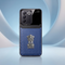 Vivo V27 5G Satyamev Jayate 3D Metal Leather Back Case