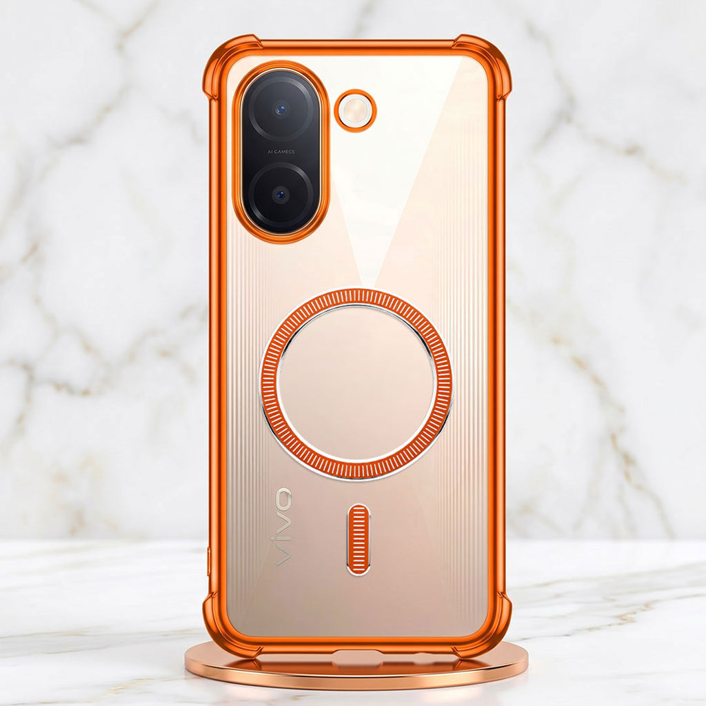 Vivo V60e 5G Magsafe Airbag Cosmic Orange Case