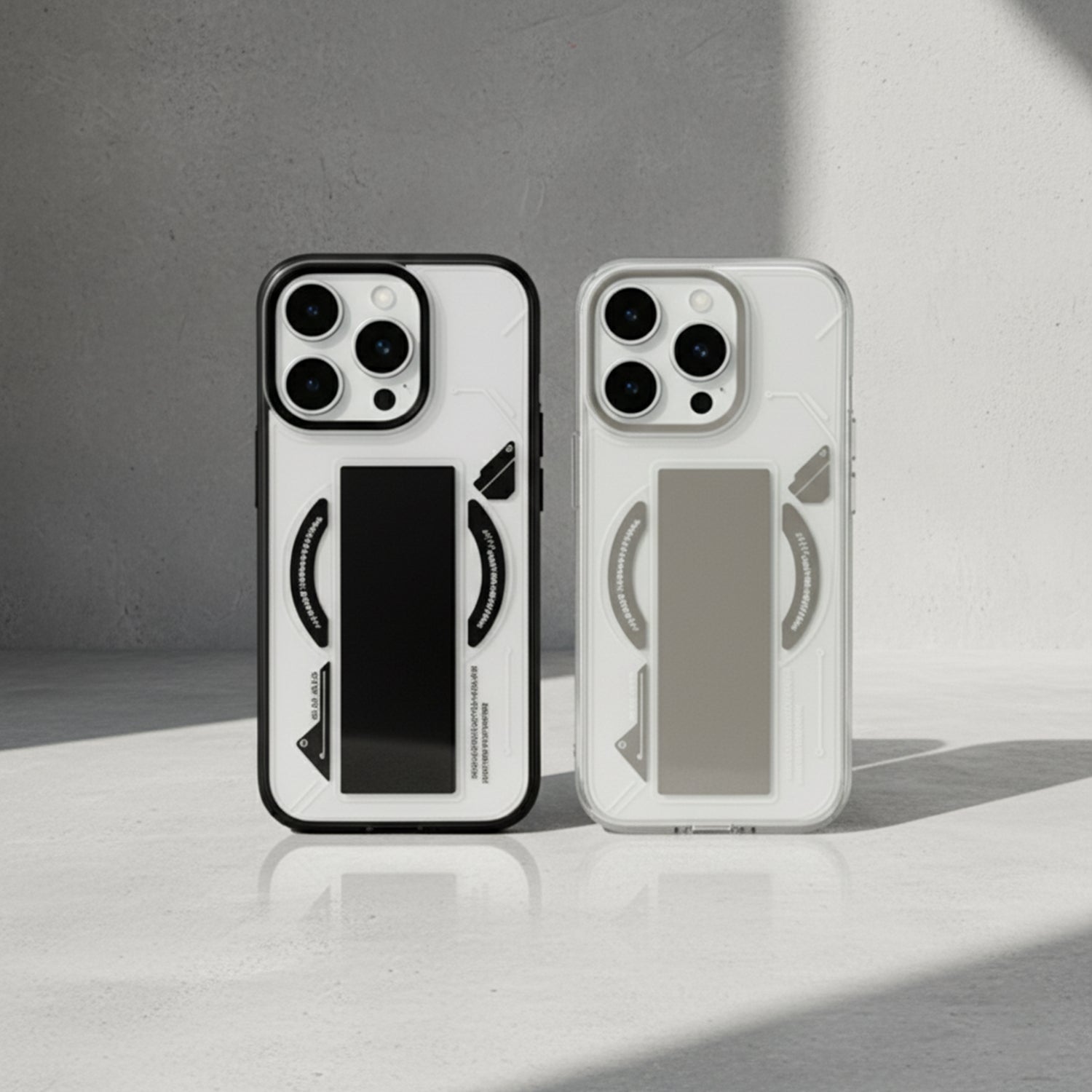 iPhone 16 Pro & 16 Pro Max Exquisite Stripe Stand Magsafe Case