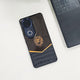 Vivo V50 5G Luxury Lion Pattern Leather And Liquid Silicone Case