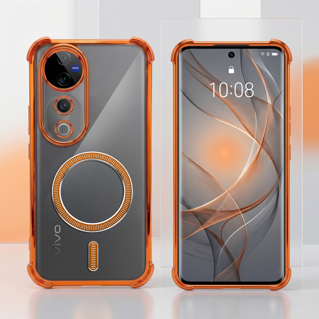 Vivo V40 Pro 5G Magsafe Airbag Cosmic Orange Case