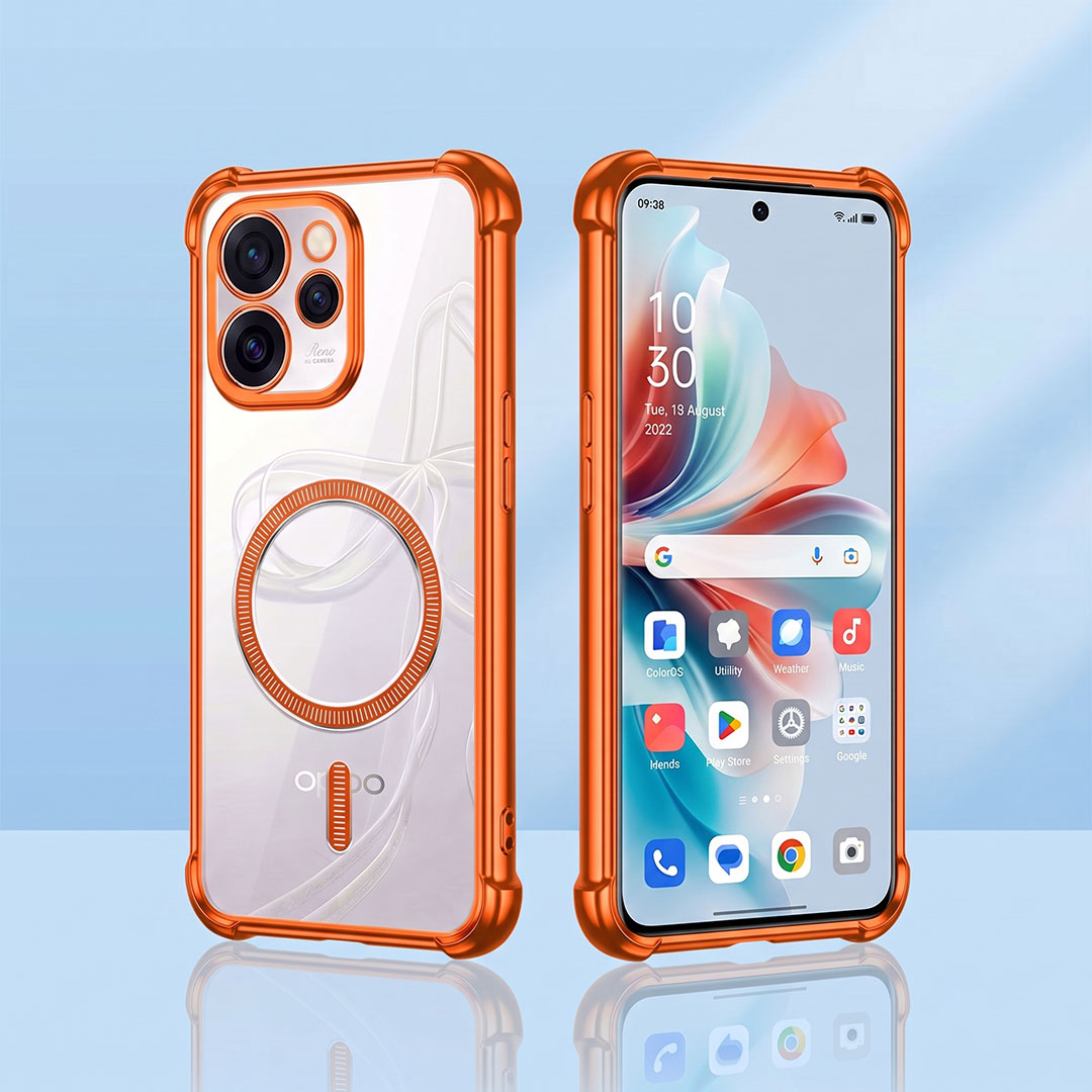 Oppo Reno 15 Pro Mini 5G Magsafe Airbag Cosmic Orange Case
