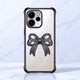 Oppo Reno 15 Pro Mini 5G Stylish Bow Knot Stand Transparent Shockproof Airbag Phone Case