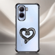 Vivo T5 Pro 5G Premium Heart Stand Transparent Shockproof Airbag Phone Case