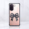 Vivo V60e 5G Stylish Bow Knot Stand Transparent Shockproof Airbag Phone Case