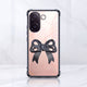 Vivo V60e 5G Stylish Bow Knot Stand Transparent Shockproof Airbag Phone Case