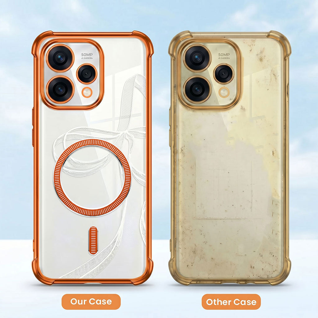 Oppo Reno 15 5G Magsafe Airbag Cosmic Orange Case