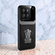 Motorola Edge 60 Fusion 5G Satyamev Jayate 3D Metal Leather Back Case