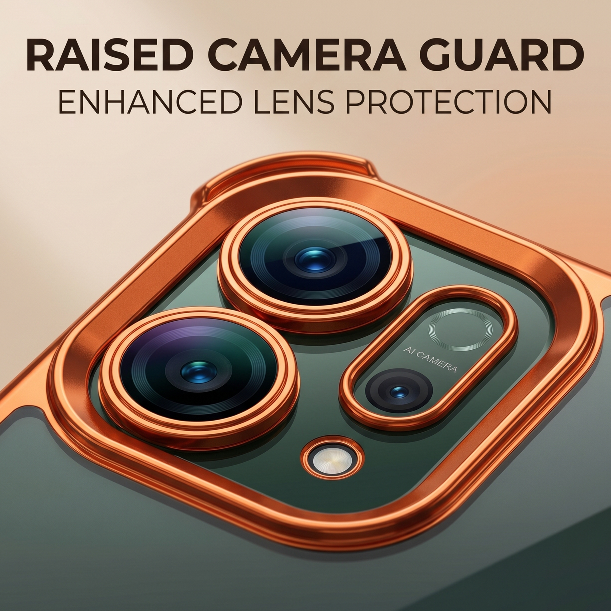 Oppo Reno 14 5G Magsafe Airbag Cosmic Orange Case