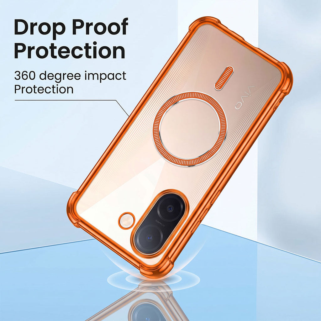 Vivo V60e 5G Magsafe Airbag Cosmic Orange Case