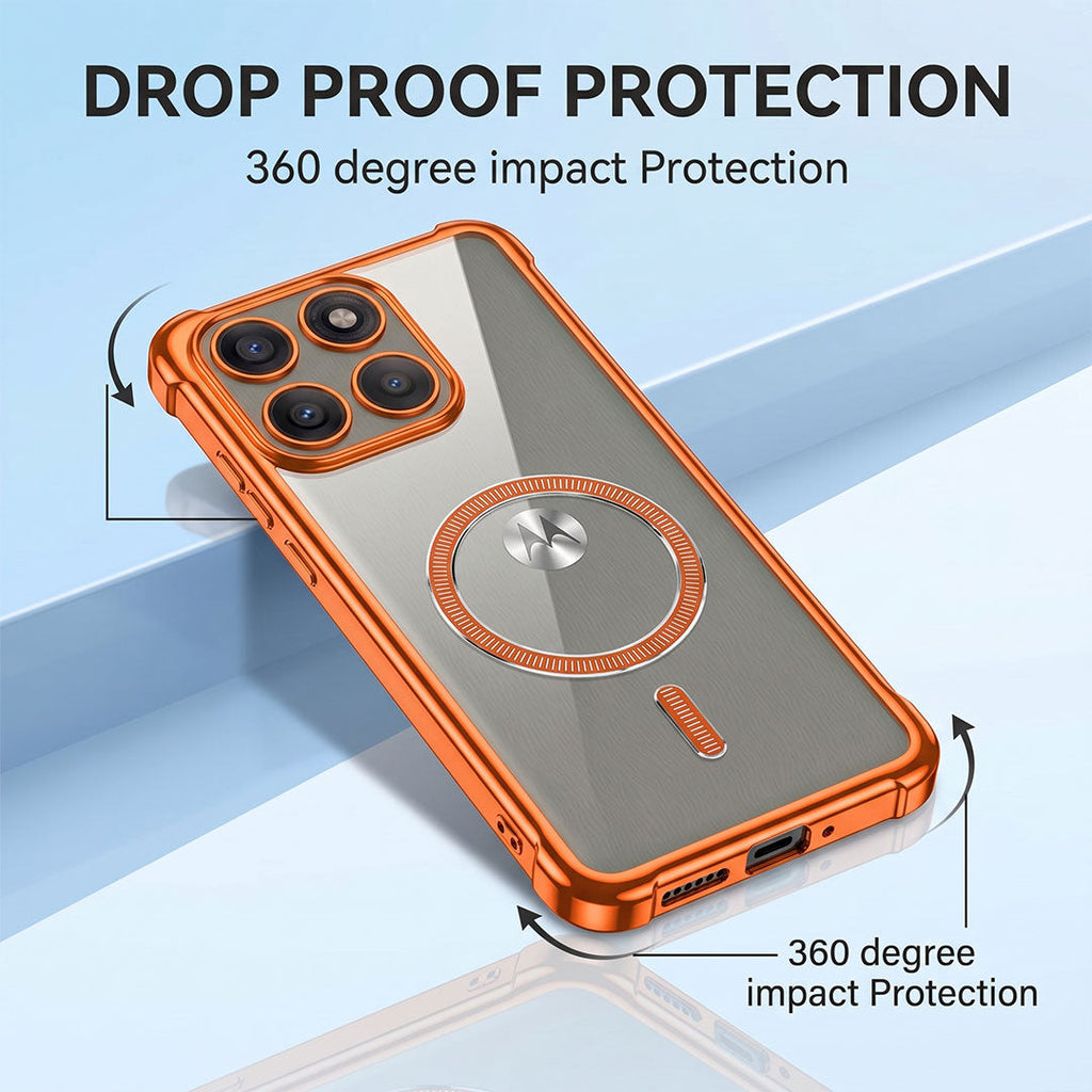 Motorola Edge 60 Pro 5G Magsafe Airbag Cosmic Orange Case