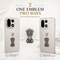 OnePlus 15 5G Compatible Satyamev Jayate 3D Metal Emblem Sticker