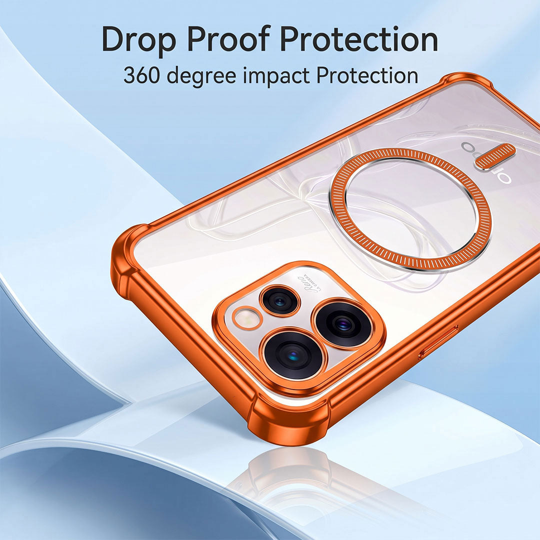 Oppo Reno 15 Pro Mini 5G Magsafe Airbag Cosmic Orange Case
