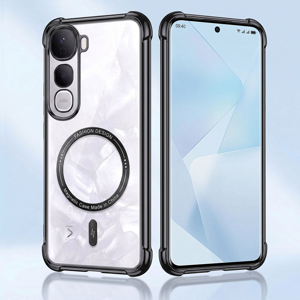 Vivo Y400 Pro 5G Premium Magnetic MagSafe Shockproof Airbag Case