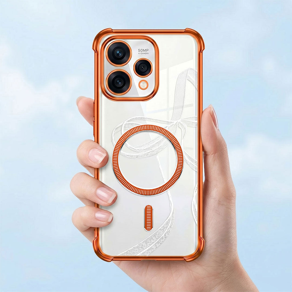 Oppo Reno 15 5G Magsafe Airbag Cosmic Orange Case