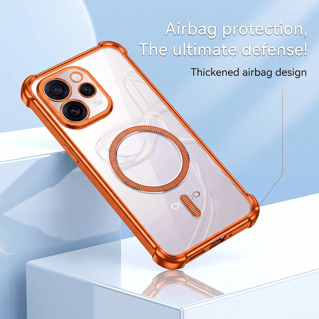Oppo Reno 15 Pro Mini 5G Magsafe Airbag Cosmic Orange Case