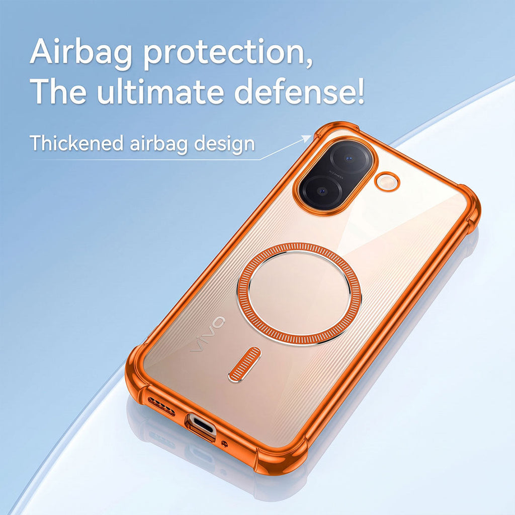 Vivo V60e 5G Magsafe Airbag Cosmic Orange Case