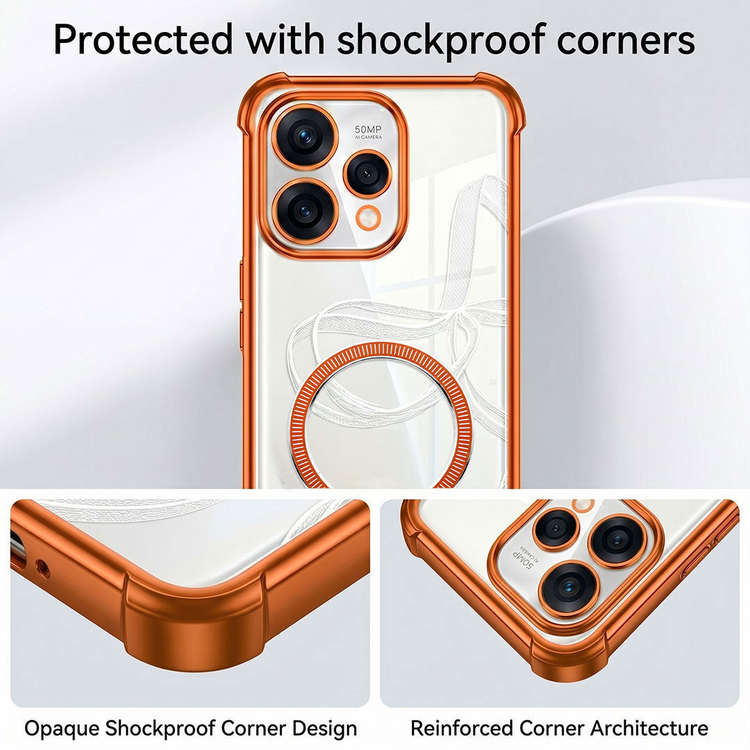 Oppo Reno 15 5G Magsafe Airbag Cosmic Orange Case