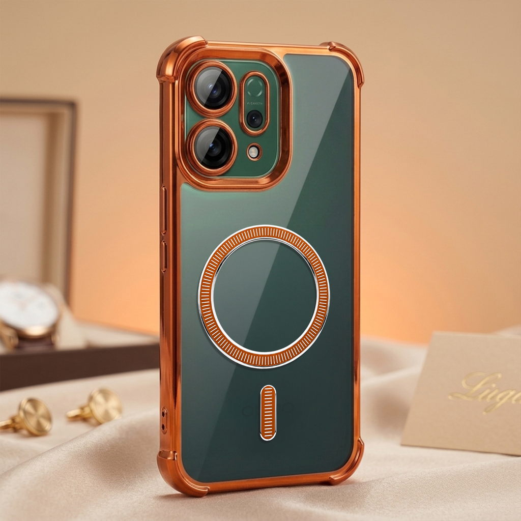Oppo Reno 14 5G Magsafe Airbag Cosmic Orange Case