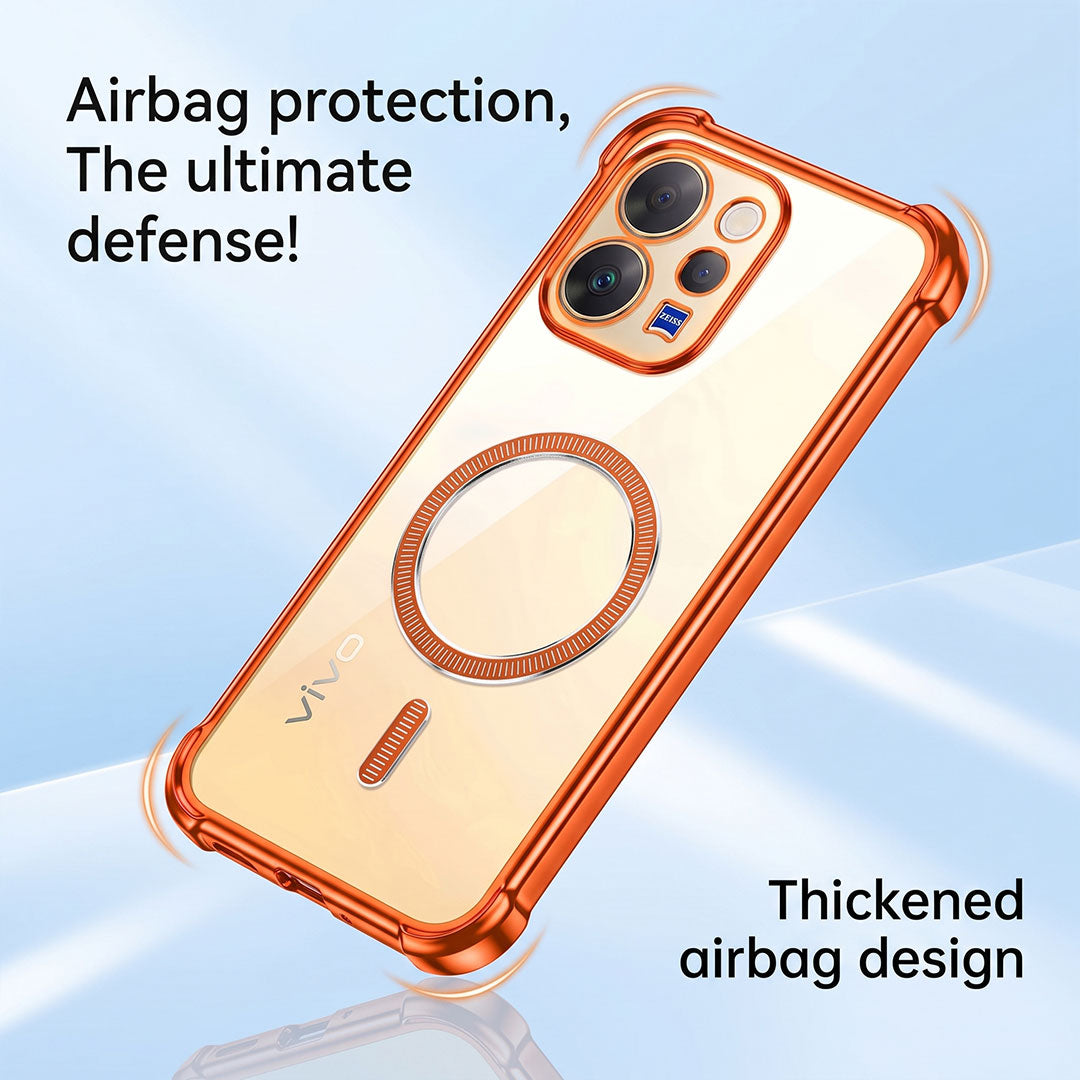Vivo V70 5G Magsafe Airbag Cosmic Orange Case