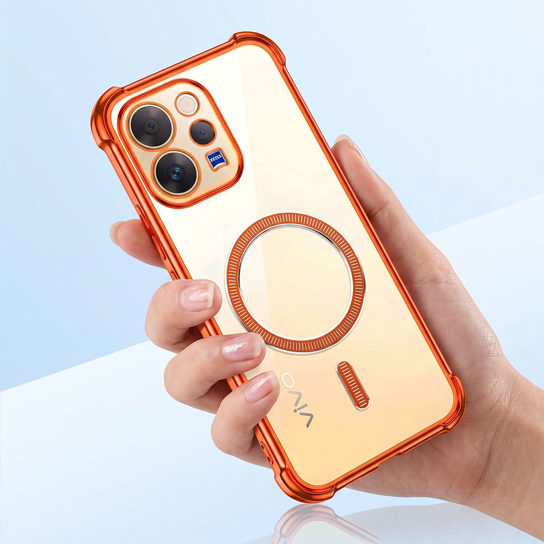 Vivo V70 5G Magsafe Airbag Cosmic Orange Case