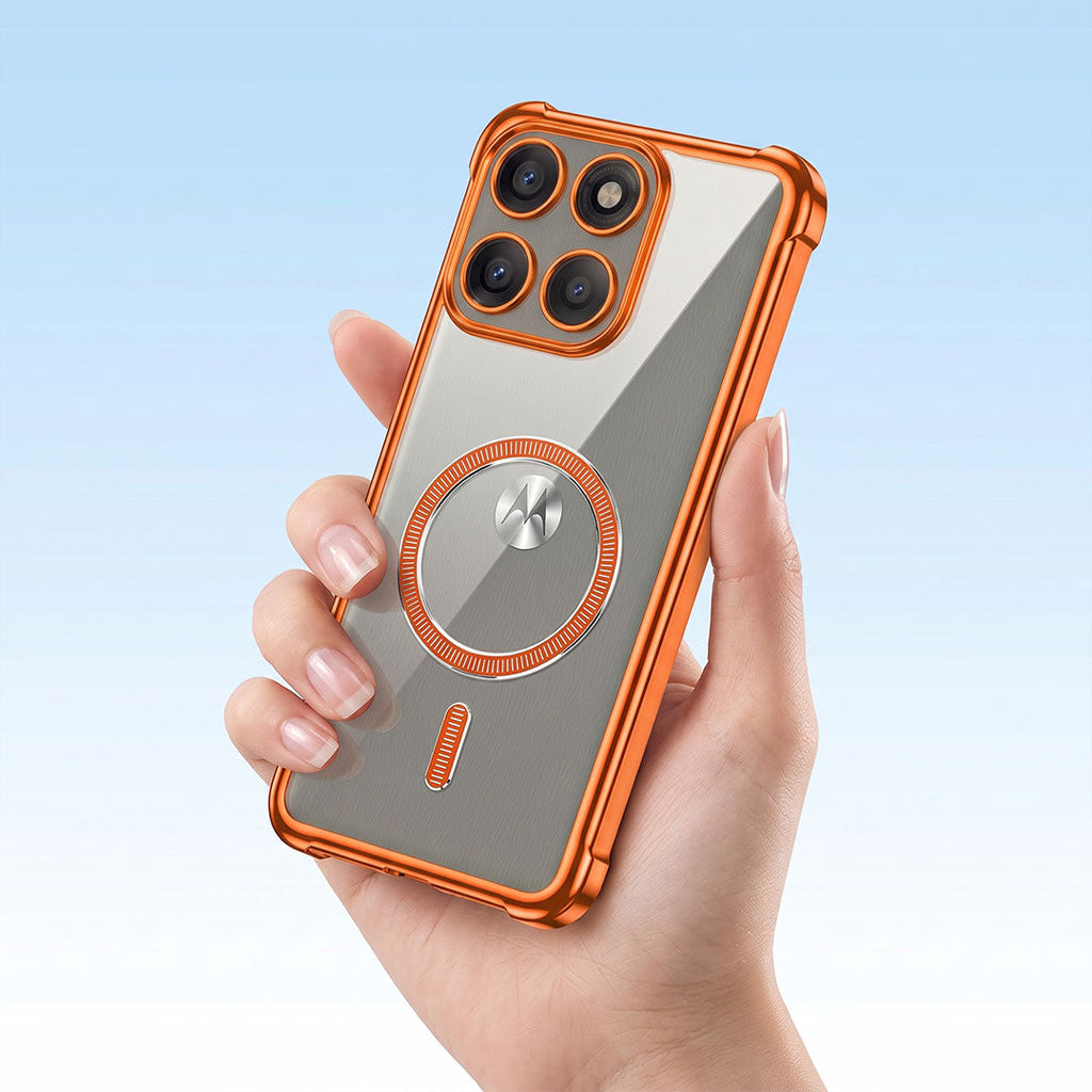 Motorola Edge 60 Pro 5G Magsafe Airbag Cosmic Orange Case