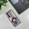 Oppo Reno12 5G Original Luxury Magnifier Ring Stand Shockproof Airbags Corner Case