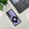 Oppo A3 Pro 5G Original Luxury Magnifier Ring Stand Shockproof Airbags Corner Case