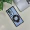 Oppo F25 Pro 5G Original Luxury Magnifier Ring Stand Shockproof Airbags Corner Case
