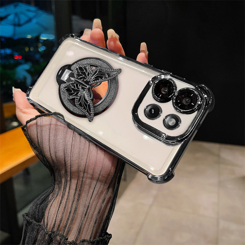 Motorola Edge 50 5G Premium Butterfly Stand Airbags Case