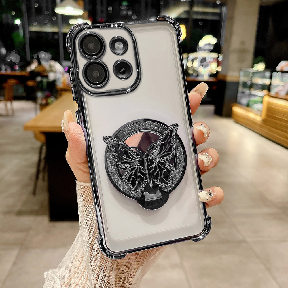 Motorola Edge 50 5G Premium Butterfly Stand Airbags Case