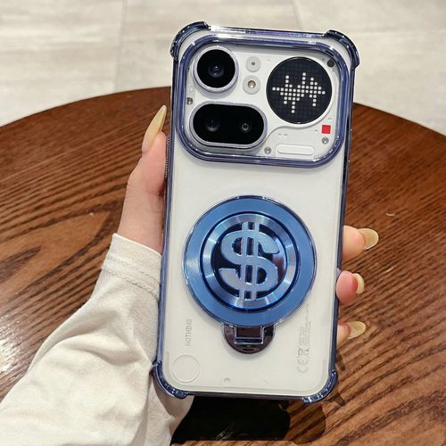 Nothing Phone 4a Pro 5G Four Corner Airbags 100% Original Astro Money Magnet Rotating Dollar Case