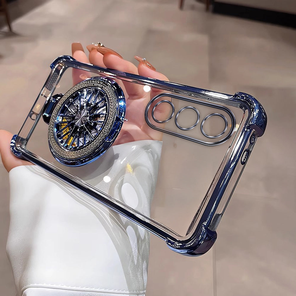 Oppo K12x 5G Premium Stress Buster Wheel Rotating Shockproof Airbags Case