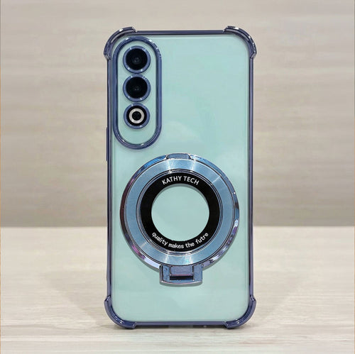 OnePlus Nord CE4 5G Original Luxury Magnifier Ring Stand Shockproof Airbags Corner Case
