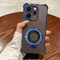 Oppo Reno 15 Pro Mini 5G Original Luxury Magnifier Ring Stand Shockproof Airbags Corner Case