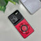 Redmi Note 13 Pro+ 5G Original Luxury Leather Lens Magnifier Ring Stand Case