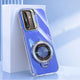 Samsung Galaxy A36 5G Luxury Dual Layer Hybrid Camera Magnifier Ring Stand Case