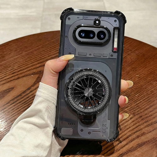 Nothing Phone 4a 5G Premium Stress Buster Wheel Rotating Shockproof Airbags Case