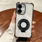 Vivo T5x 5G Original Luxury Magnifier Ring Stand Shockproof Airbags Corner Case