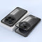 Vivo X200 Pro 5G Aluminium Metal Bumper Shield Transparent Back Case
