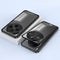 Vivo X300 5G Aluminium Metal Bumper Shield Transparent Back Case
