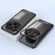 Vivo X300 5G Aluminium Metal Bumper Shield Transparent Back Case